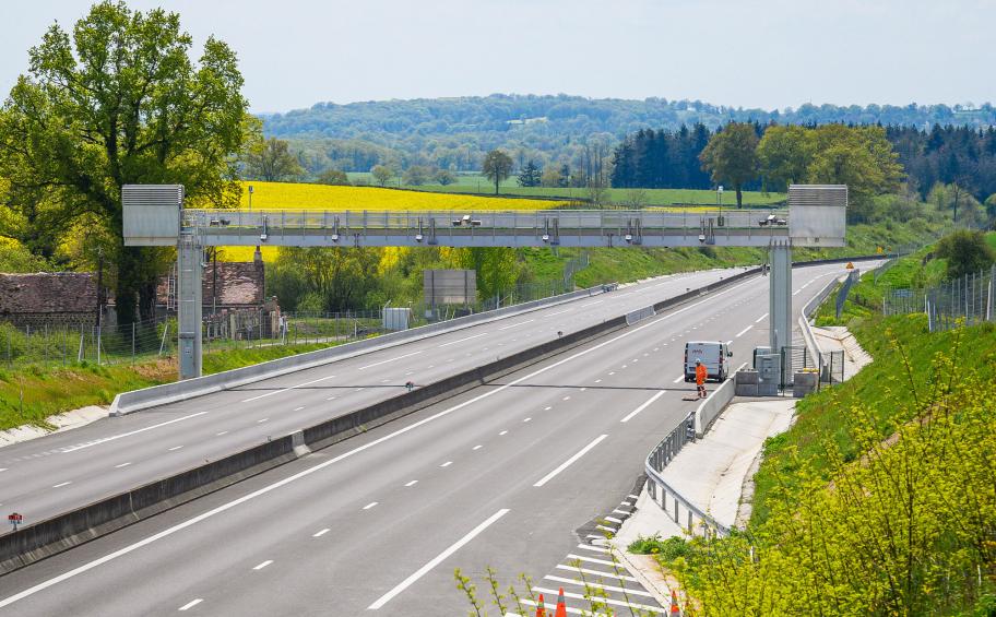 A79 ouverture de la première autoroute en flux libre en France