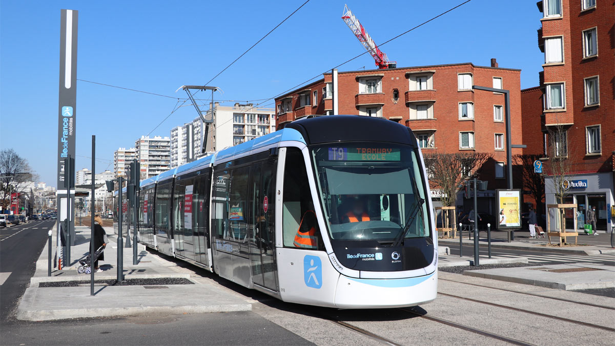 Mise en service du tramway T9 entre Paris et Orly-ville | Éditions RGRA