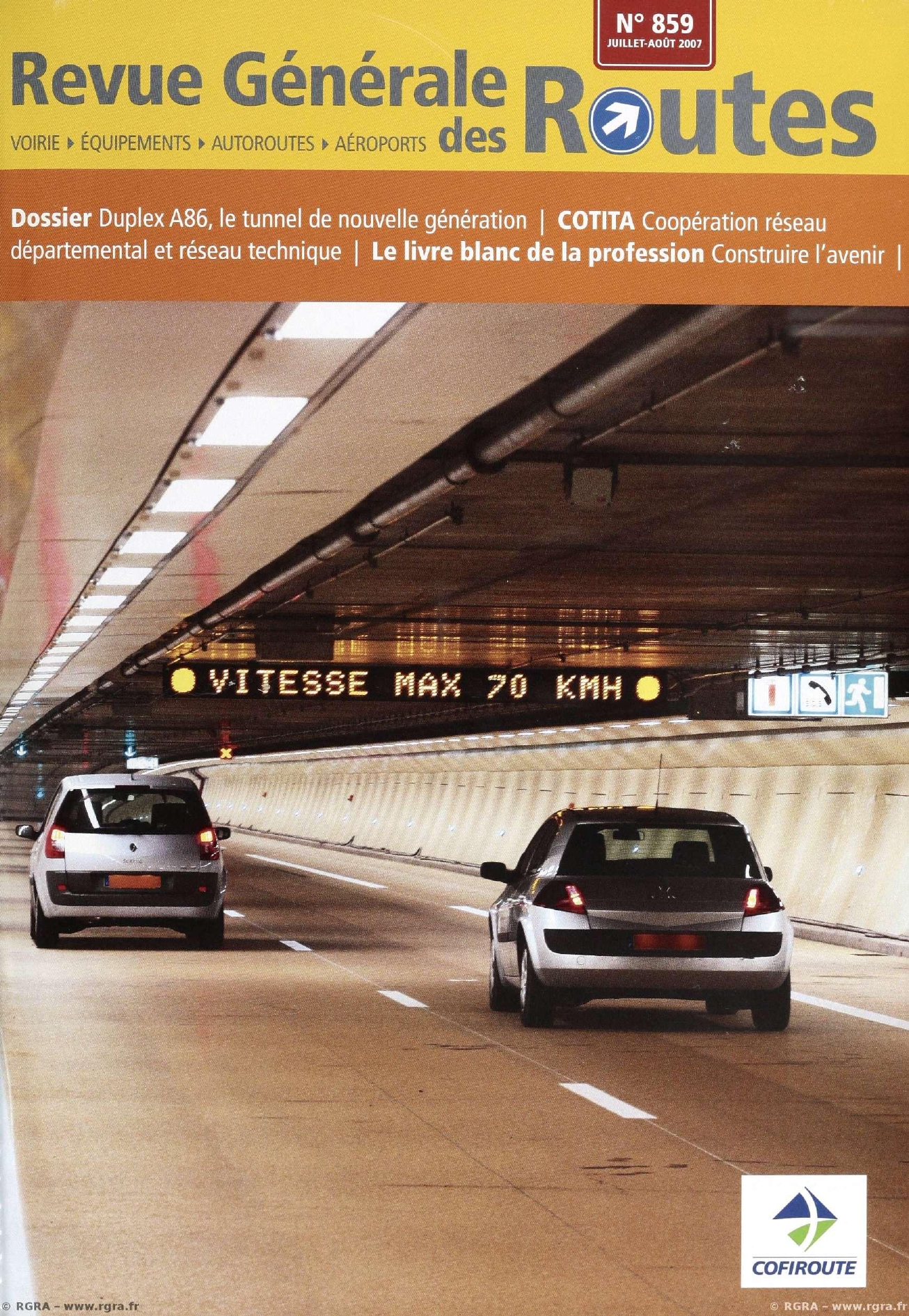 Le tunnel Duplex A86 | Éditions RGRA