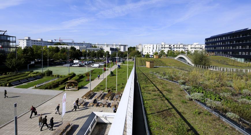 Le site de Bienvenüe de l’université Gustave Eiffel à Champs-sur-Marne abrite certains laboratoires et effectifs de l’université. Il accueille également des équipes du Cerema, du CSTB, de l’École des Ponts ParisTech ainsi que l’École d’urbanisme de Paris 