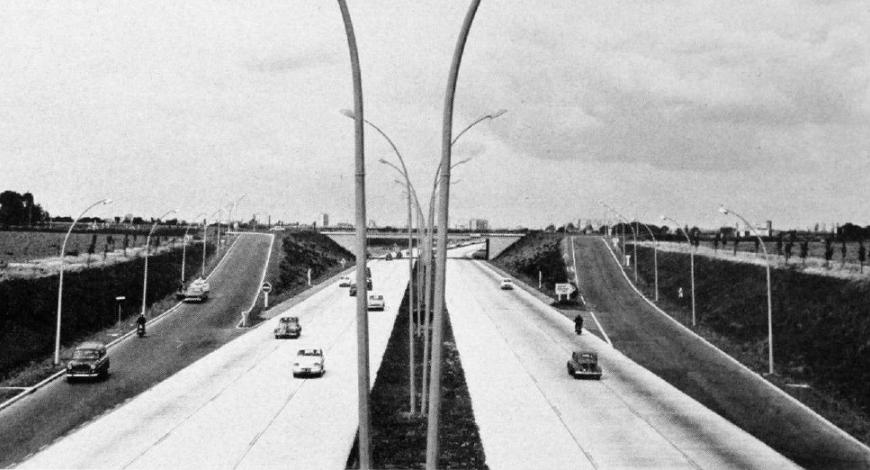 Autoroute du Sud de Paris – tronc commun – raccordement à la RN186