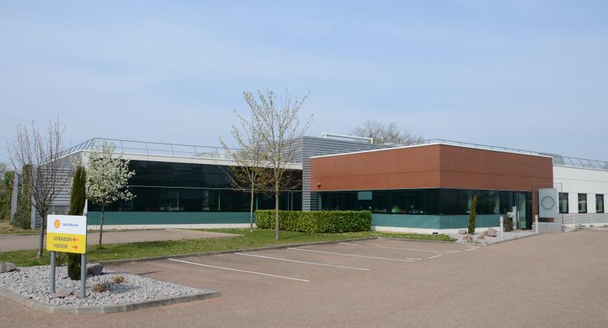 Le centre technique de Shell Bitumes, à Illkirch.