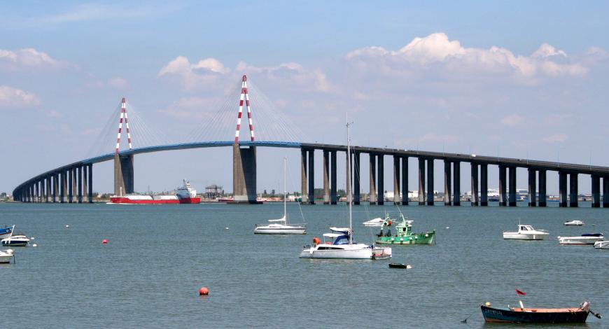 Le pont de Saint-Nazaire, à la pointe de l’innovation en matière de lutte contre la congestion routière.
