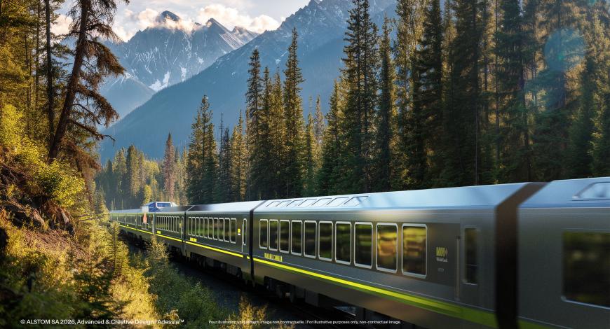 Alstom renouvelle la flotte longue distance de VIA Rail Canada