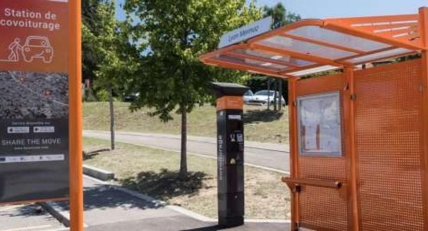 Arrêt d'une ligne de covoiturage Arrêt d'une ligne de covoiturage