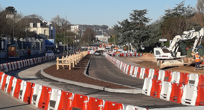 Chantier d’aménagement à Cherbourg-en-Cotentin