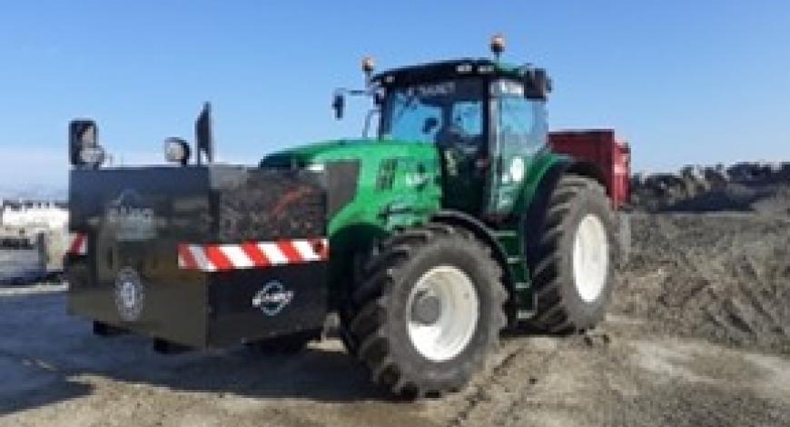 Tracteur TP à l'hydrogène vert de Charier