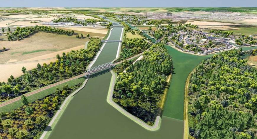 NGE retenu par SNCF Réseau pour le rétablissement ferroviaire de la ligne Creil-Jeumont dans le cadre du Canal Seine-Nord Europe