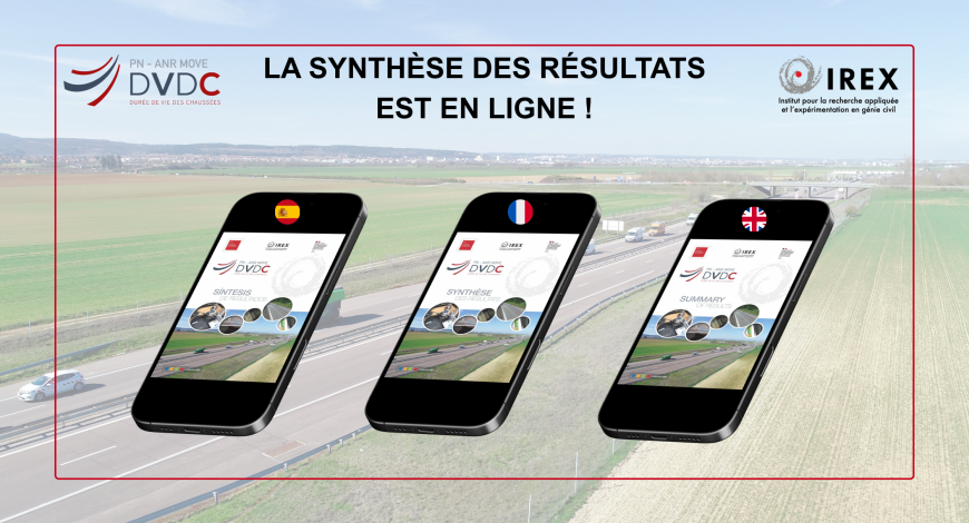 Publication de la synthèse des résultats du projet national DVDC 