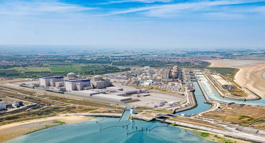 Le site de la centrale nucléaire de Gravelines Le site de la centrale nucléaire de Gravelines