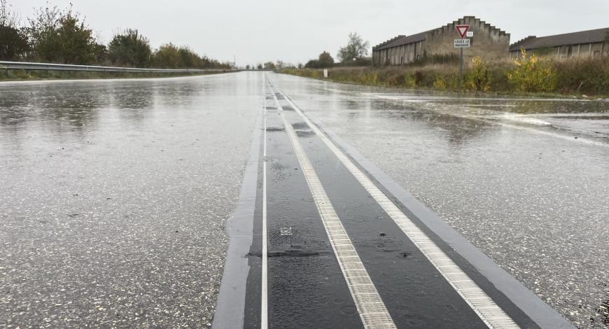Les premiers essais du projet de route électrique eRoad Mont Blanc ont eu lieu à Transpolis