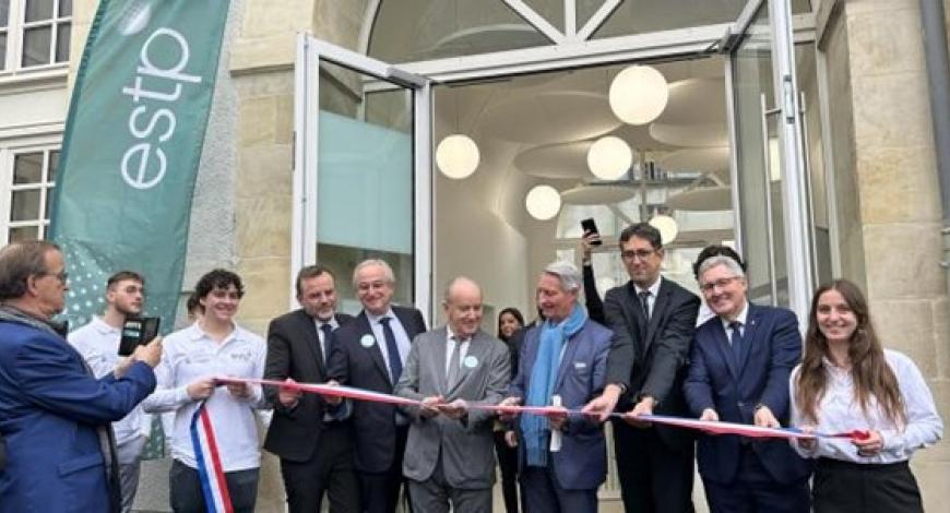 Inauguration du nouveau campus de l’ESTP à Orléans 