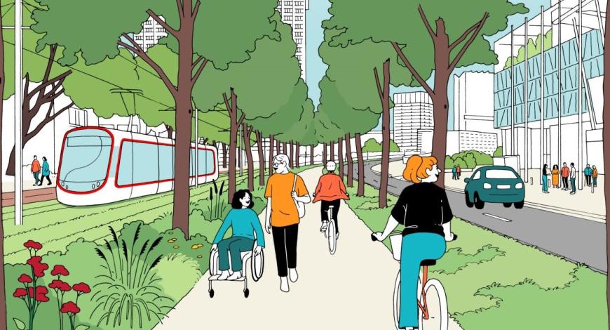 Le programme Extramobile vise à transformer les mobilités de la MEL d'ici 2035