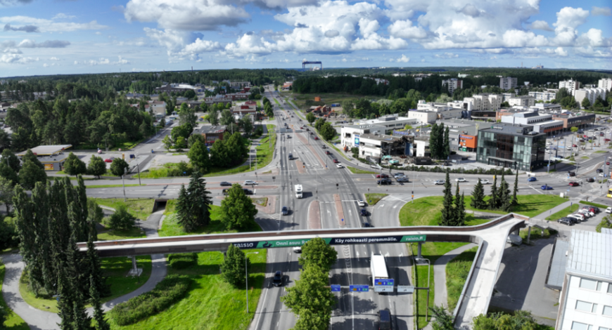 Destia (Colas) retenu pour moderniser la rocade E18 à Turku (Finlande)