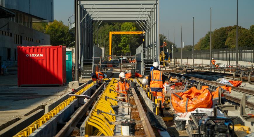 Net repli de l’activité des travaux publics en Île-de-France