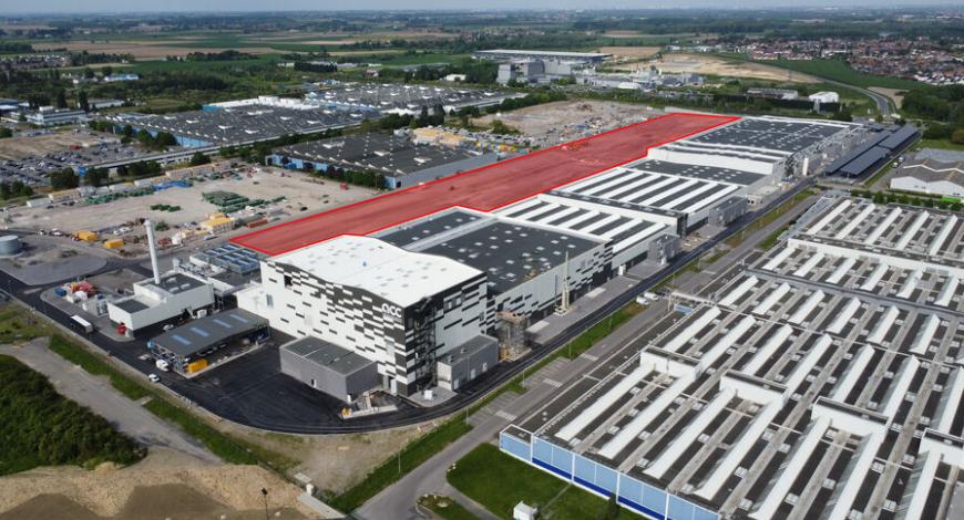 La gigafactory ACC de Douvrain