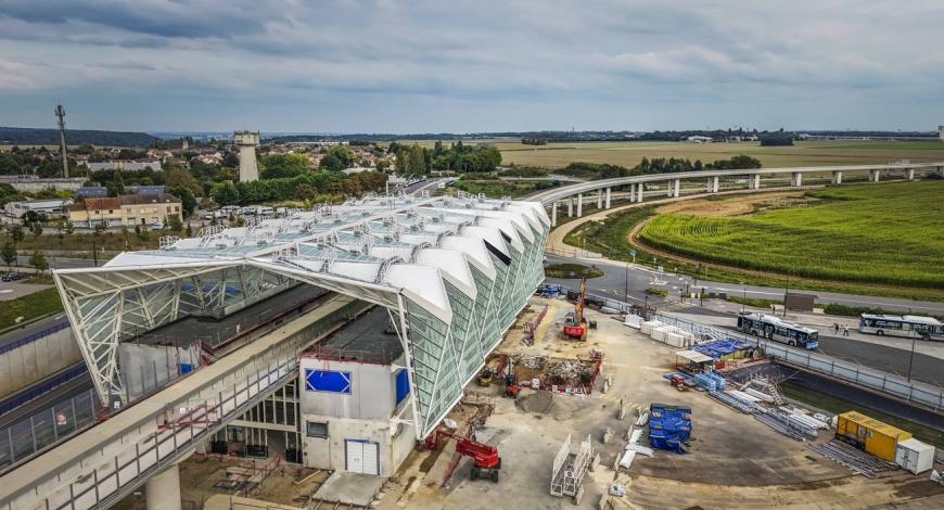 Gare Christ-de-Saclay, l’une des gares du Grand Paris Express