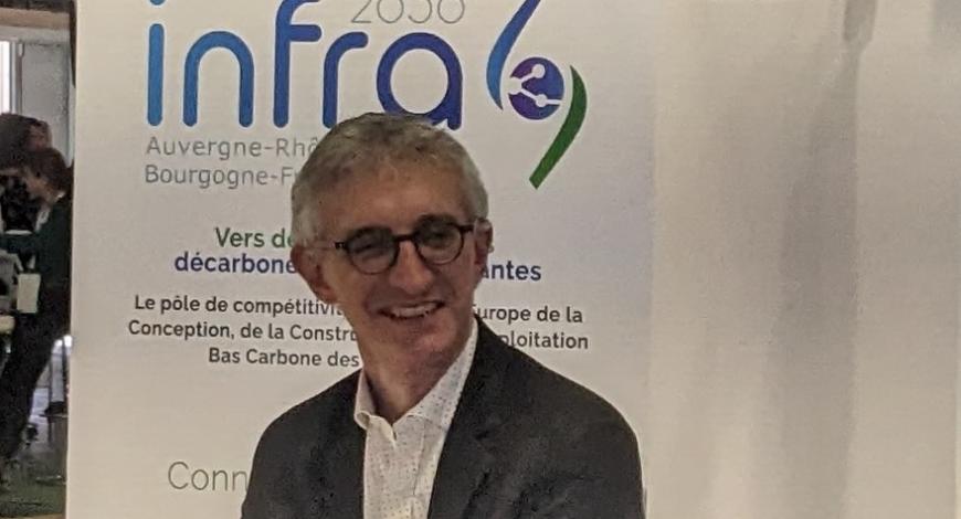 Cédric Moscatelli, président du pôle infra2050