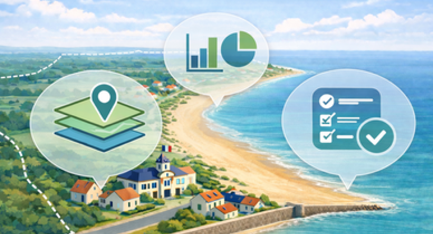 Le Cerema lance une application pour mieux comprendre les enjeux du littoral et accompagner son adaptation
