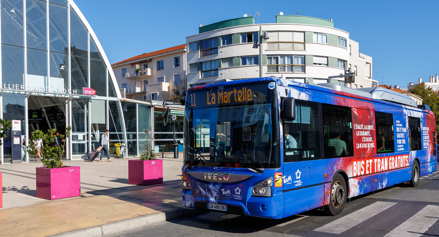 Gratuité des transports en commun pour l’ensemble des habitants de la métropole de Montpellier