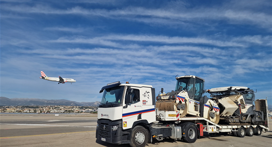 Travaux d’entretien à l’aéroport de Nice