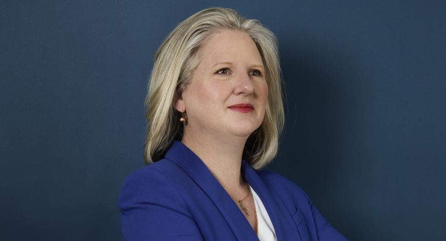 Séverine Vernet, présidente du conseil supérieur de l'Ordre des géomètres-experts