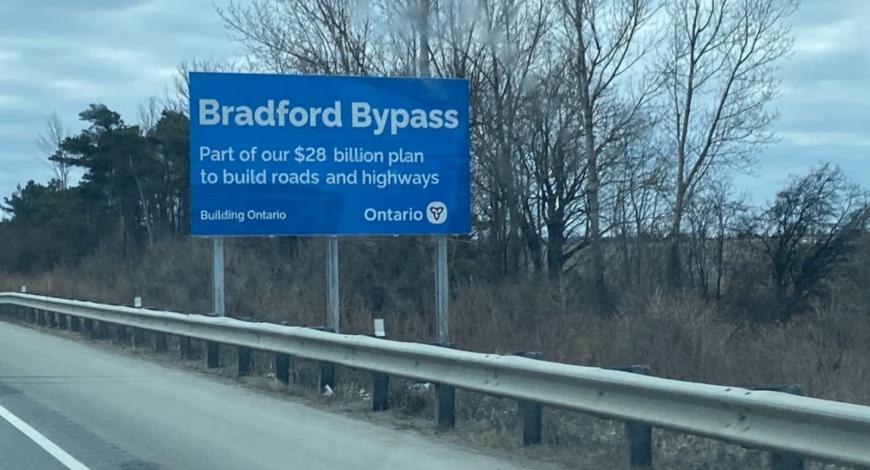 Colas remporte le contrat du contournement autoroutier de Bradford en Ontario (Canada)