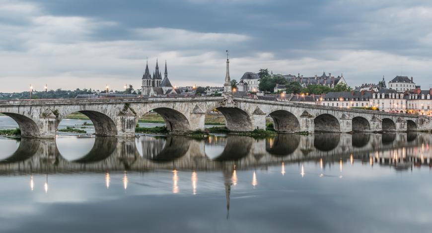 Pont Jacques Gabriel à Blois 