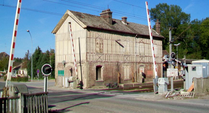  Passage à niveau à Chevrières (Oise) 