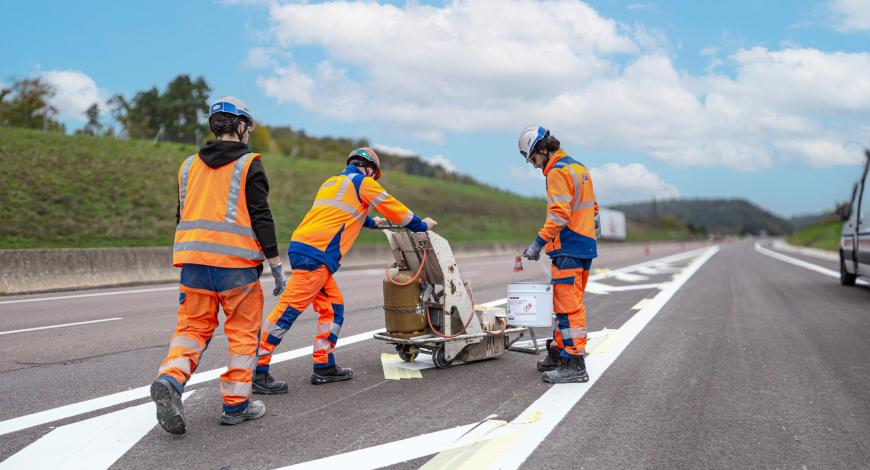 L'Idrrim publie une note d'information consacrée aux prestations de signalisation routière horizontale
