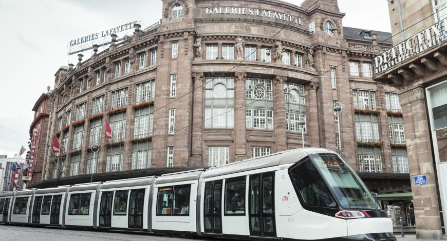 Strasbourg expérimente la livraison de colis par le tramway Strasbourg expérimente la livraison de colis par le tramway
