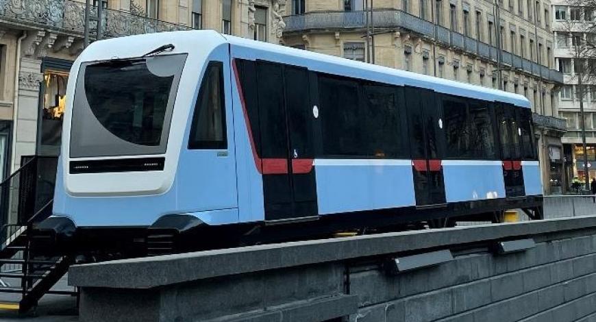 Futures rames de la ligne C du métro toulousain. 