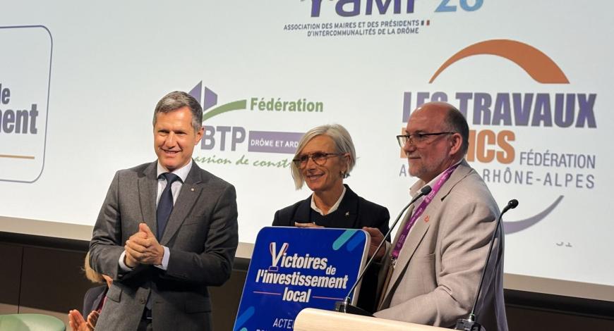 Romans-sur-Isère obtient le Grand Prix des Victoires de l’investissement local 2025 pour son projet écologique exemplaire