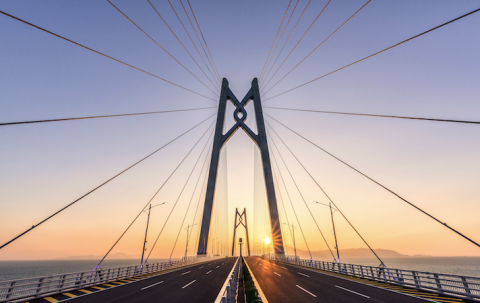 Le pont de Rion-Antirion, en Grèce.