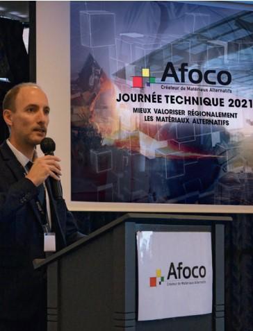 Julien Waligora, chef de projet Recherche et Innovation chez Eiffage, président de l’Afoco.