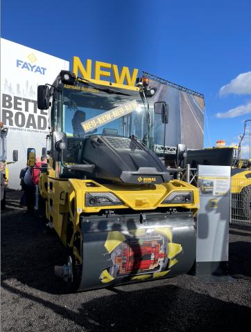 Le BW 174 AP de Bomag en version hybride.