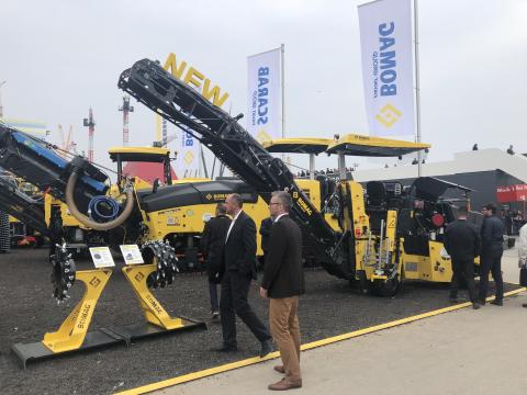 La BM500/15, fraiseuse compacte de Bomag.