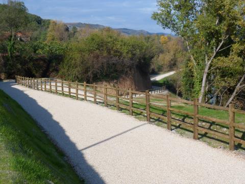 Colclair Enduits mis en œuvre sur la ViaRhona. Colclair Enduits mis en œuvre sur la ViaRhona.