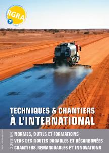 Chantier d’application de liants bitumineux hautes performances et bas carbone en Australie-Occidentale