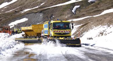 Réouverture du col du Mont-Cenis en 2016.