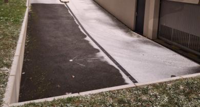 Démonstrateur Iccar en fonctionnement au Cerf Eiffage Route de Corbas (69), en janvier 2026