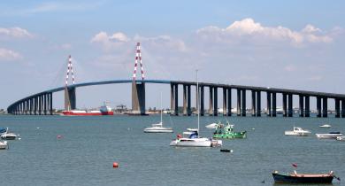 Le pont de Saint-Nazaire, à la pointe de l’innovation en matière de lutte contre la congestion routière.