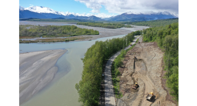 Colas remporte un contrat de 52 M€ pour la rénovation d’une route en Alaska