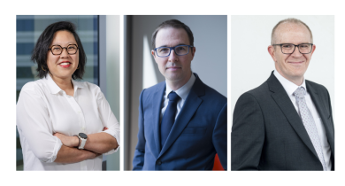 De gauche à droite : Prisca Flattot, Nicolas Massart, David White