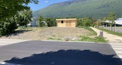 Démonstrateur Dromotherm sur le site de l’université Savoie Mont Blanc. 