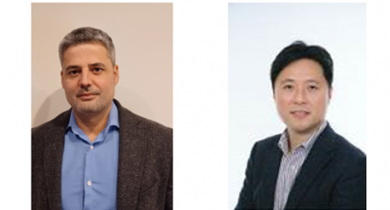 À gauche : Alvaro Ortega, directeur commercial de Dynasol. À droite : Jin Suk Kim, président de LG Chem Europe GmbH.