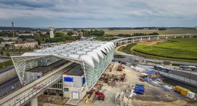 Gare Christ-de-Saclay, l’une des gares du Grand Paris Express