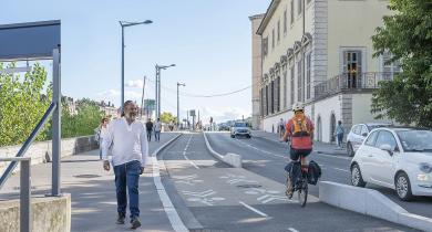 Le nouveau plan « mobilités » de la Métropole de Lyon vise à sortir d'une logique de confrontation entre les modes de déplacement