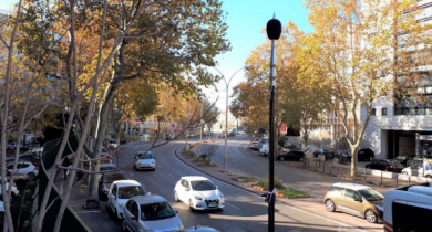Un sonomètre urbain installé en métropole Aix-Marseille-Provence. 