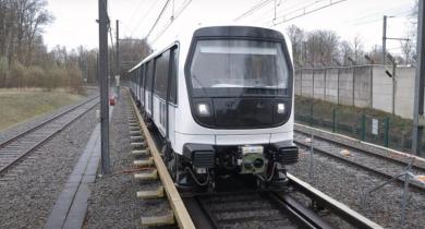 Essais dynamiques du futur métro de Marseille. 